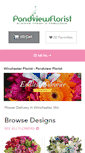 Mobile Screenshot of pondviewflorist.com